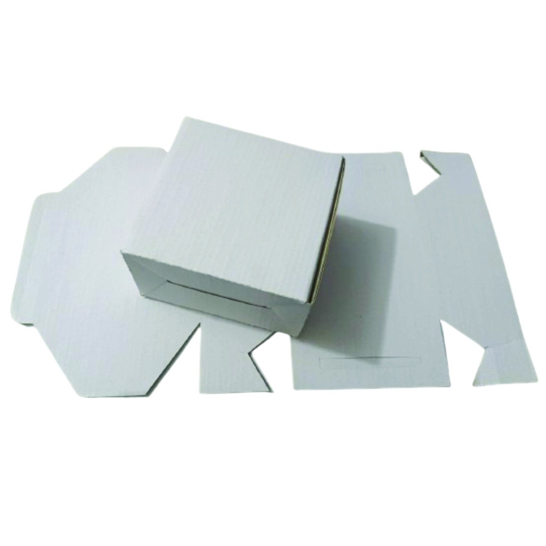 3-PLY White Hard Card Ecommerece Packing Boxes Size In Inches (4.5x4.5x2.5) For Shipment & Courier Pack Of 10 Boxes. - Image 5