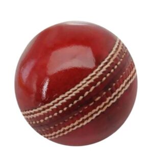 Cricket Practice Ball Red and White Color - Ideal Training Ball