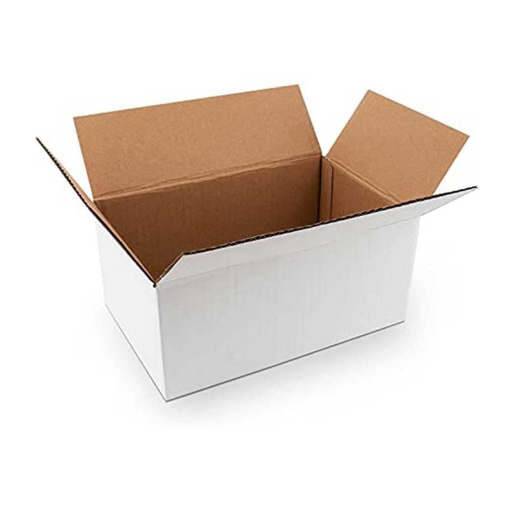 10 Pcs - White Packaging Boxes 3-ply Size 9.2 Inch x 6.5 Inch x 2.5 Inch - For E-commerce Shipping Box - Image 3