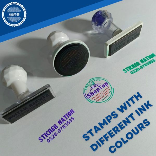 Custom Logo Stamp – Pre-Inked, No Ink Pad Needed – Personalized Flash Foam Stamps for Business, Personal & Office Use - Image 2
