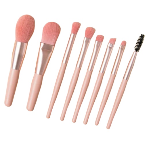 Imported Makeup Brushes Mini Size 8 Pieces Guaranteed High Quality - Image 7