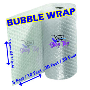 5 Feet To 30 Feet Packing Bubble Wrap Roll with 39.37 inches width Material For Packing of Products