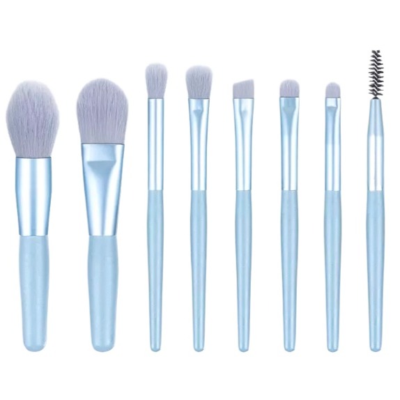 Imported Makeup Brushes Mini Size 8 Pieces Guaranteed High Quality - Image 9