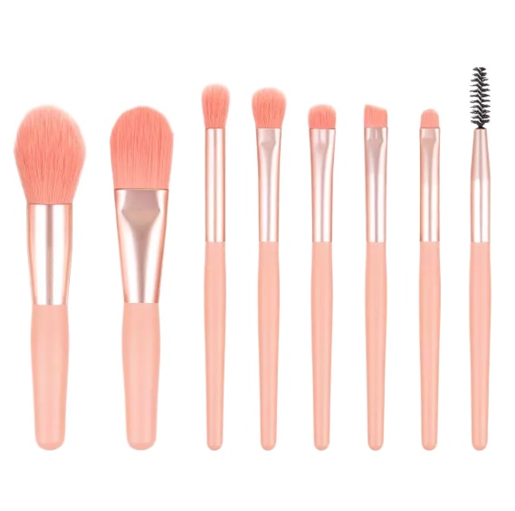 Imported Makeup Brushes Mini Size 8 Pieces Guaranteed High Quality - Image 3