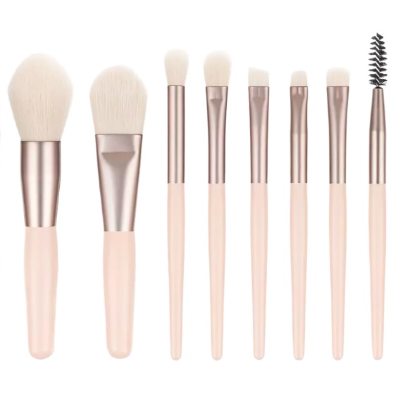 Imported Makeup Brushes Mini Size 8 Pieces Guaranteed High Quality - Image 8