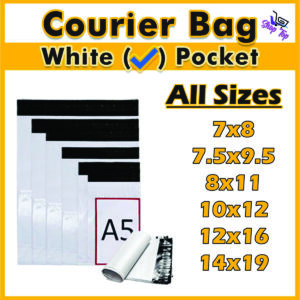 Courier Flyer Bags With Pocket - All Sizes - Quality Packaging Shiiping Flyer Bags Directly Imported